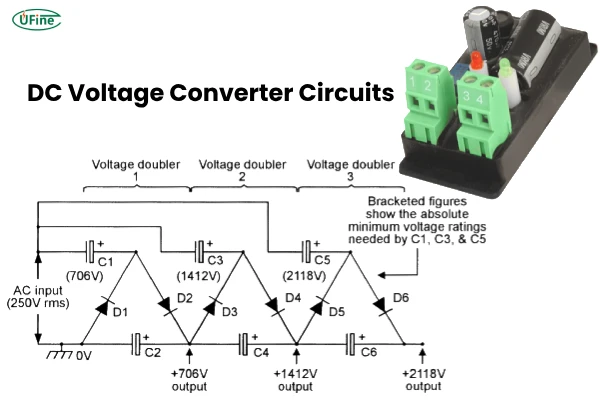 dc voltage converter circuits
