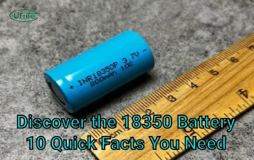 Discover the 18350 Battery: 10 Quick Facts You Need