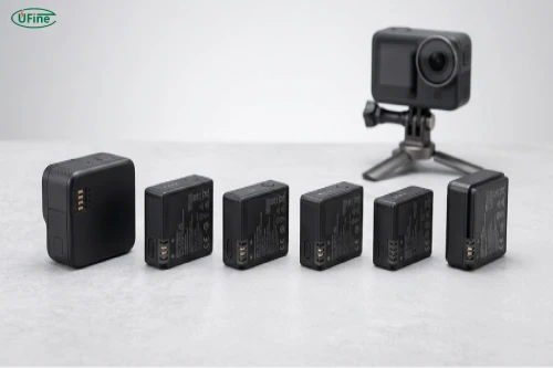 DJI Osmo batteries compared by design and size