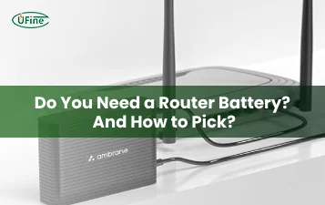do you need a router battery