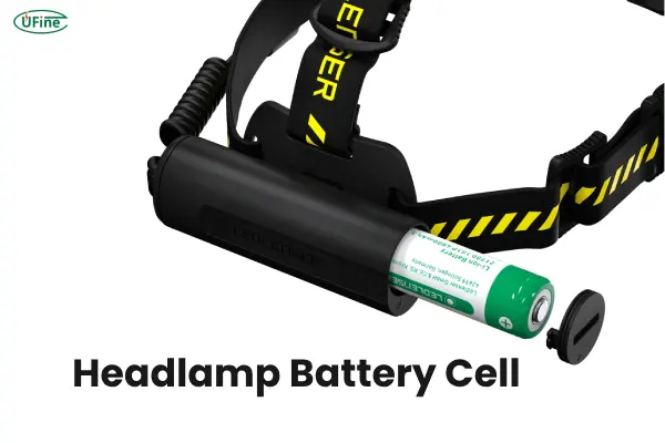 headlamp battery cell