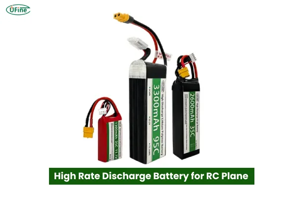 high rate discharge battery for rc plane