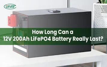 how long can a 12v 200ah lifepo4 battery really last