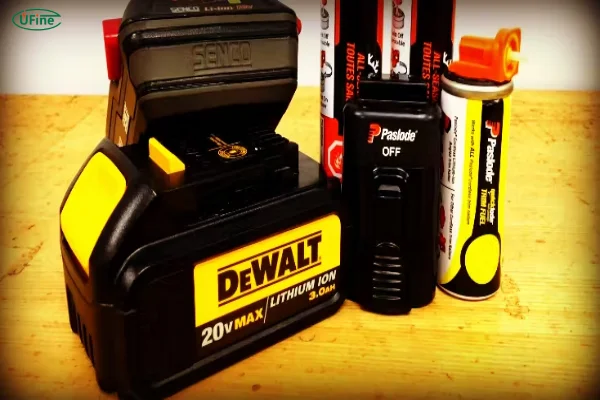 how long can a nail gun battery last