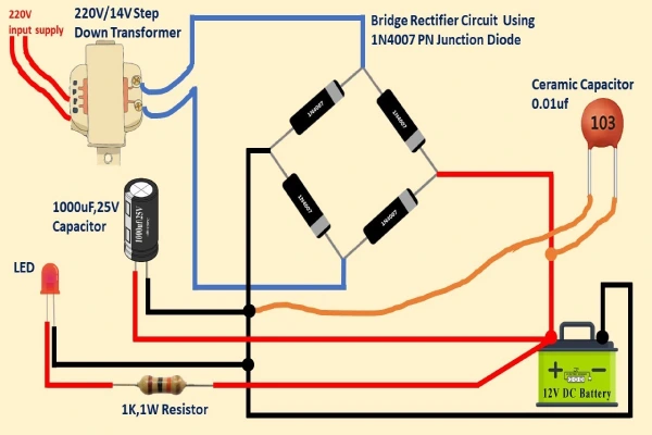 how the battery charger works