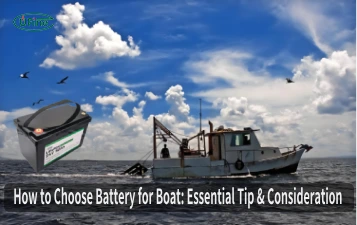 Image showcasing How to Choose Battery for Boat: Essential Tip & Consideration