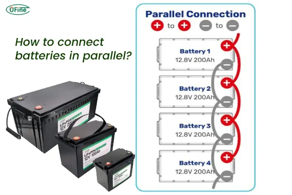 how to connect batteries in parallel
