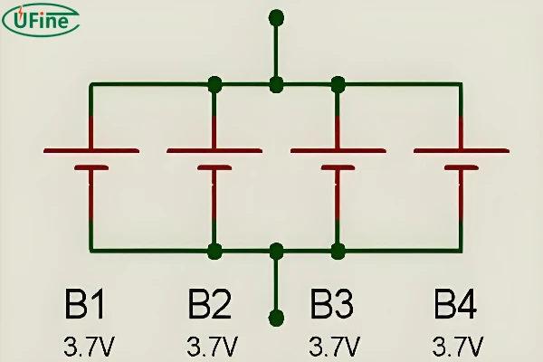 how to connect lithium batteries in parallel