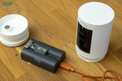 if ring camera battery needs replacing