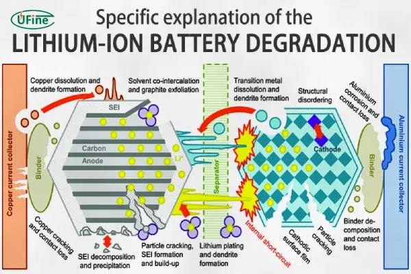 lithium battery degradation principle