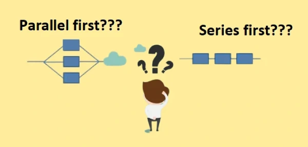 lithium battery pack in parallel or in series first