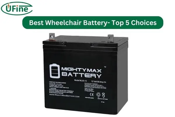 mighty max 12v 55ah wheelchair battery