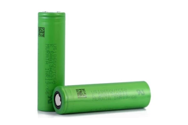 murata sony 18650 flat top battery