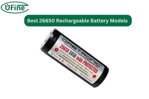 orbtronic 26650 rechargeable battery 5500mah