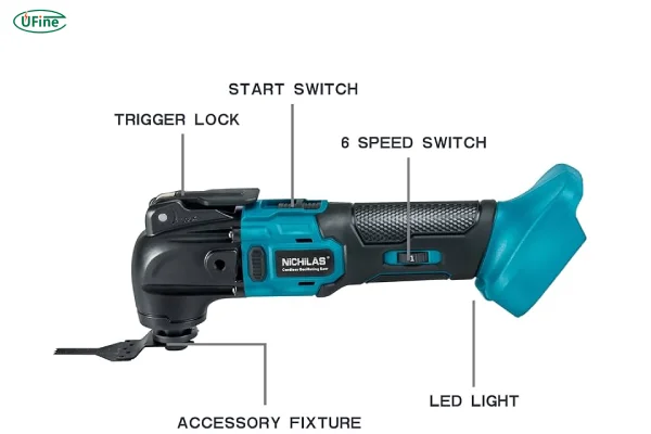 oscillating tool structure