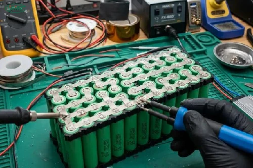 overheating in battery packs and high resistance connections