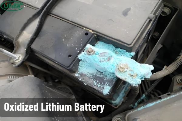 oxidized lithium battery