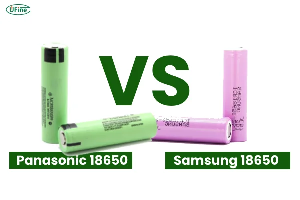 panasonic 18650 vs samsung 18650 battery