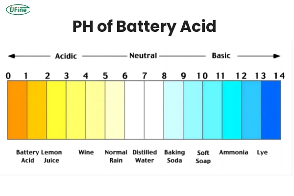 ph of battery acid