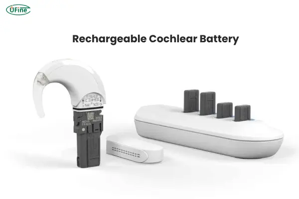 rechargeable cochlear batteries