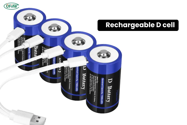 rechargeable d cell