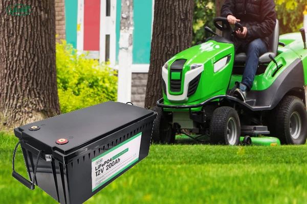 replace a garden tractor battery