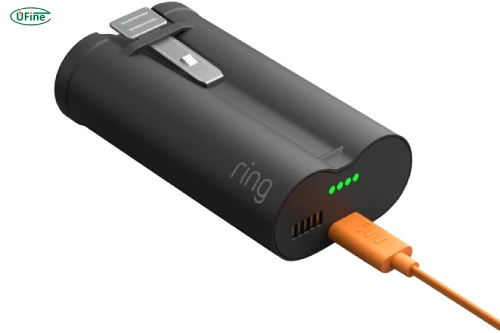 ring camera battery not charging