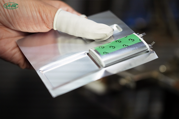 structure of a lithium pouch cell