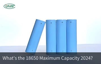 the 18650 maximum capacity 2024