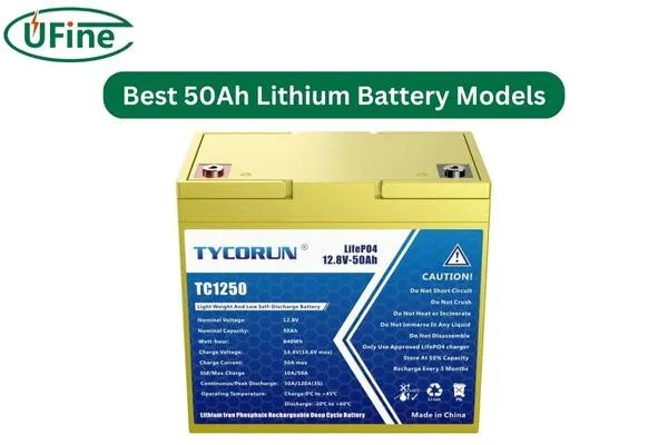 tycorun 50ah lithium battery