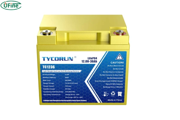 tycorun golf cart battery
