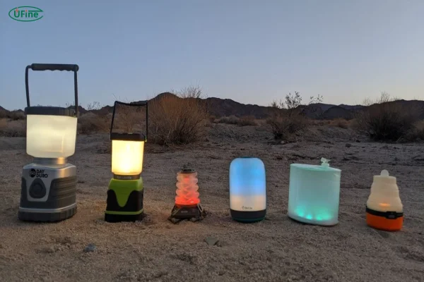 types of camping lights