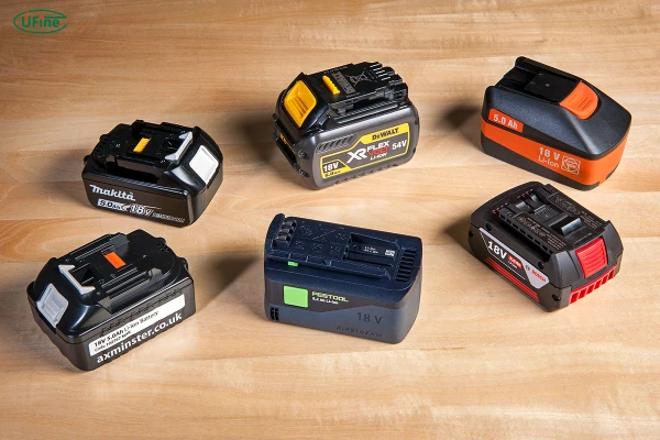 types of power tool batteries
