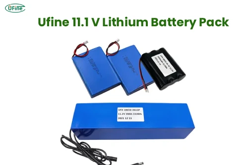 ufine 11.1 v lithium battery pack