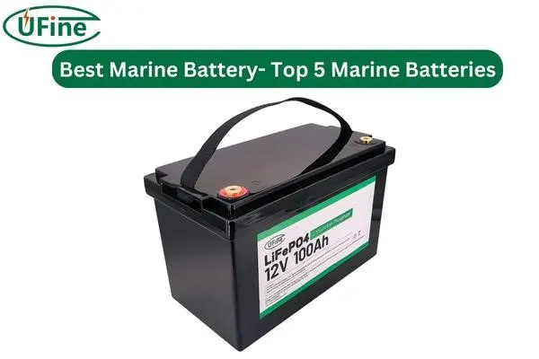 ufine 12v 100ah marine battery