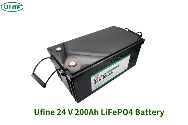 ufine 24 v 200ah lifepo4 battery