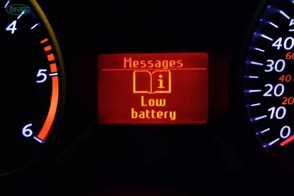 weak battery signs