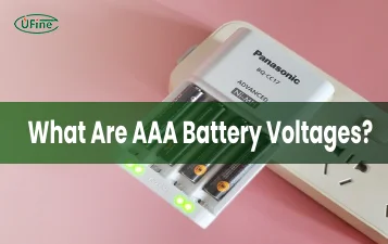 what are aaa battery voltages