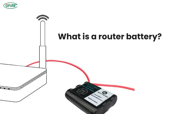 what is a router battery