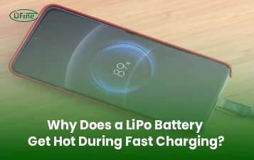 why does a lipo battery get hot during fast charging