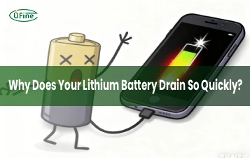 why does your lithium battery drain so quickly