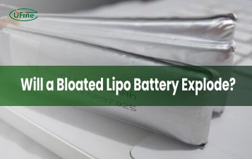 will a bloated lipo battery explode