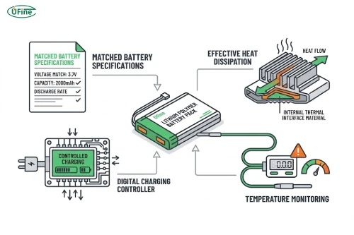how to prevent battery pack overheating