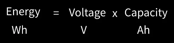 how to calculate watt hours in a battery: formula and example
