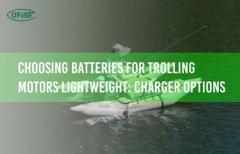 choosing batteries for trolling motors lightweight charger options