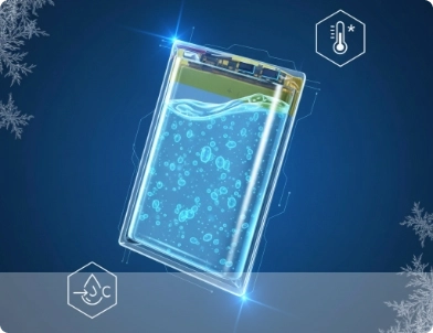 cold resistant electrolyte control