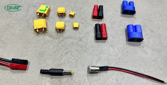 common types of battery ports