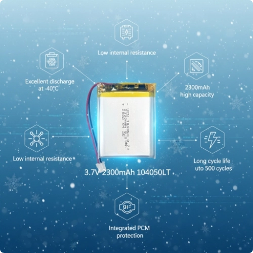 core strengths of 104050LT low temperature battery