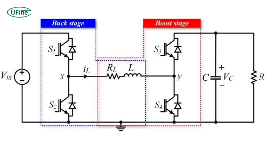 critical components of buck and boost converters
