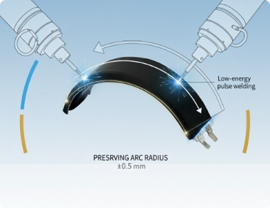 curved cell assembly